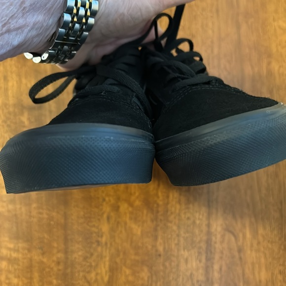 NEW Vans Okd Skool Shoe Black on Black Size 10 - Picture 6 of 8